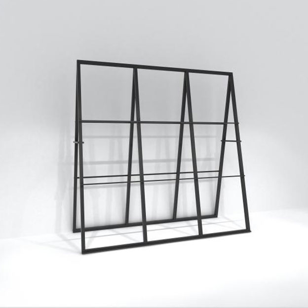 Soporte de visualización vertical de aluminio