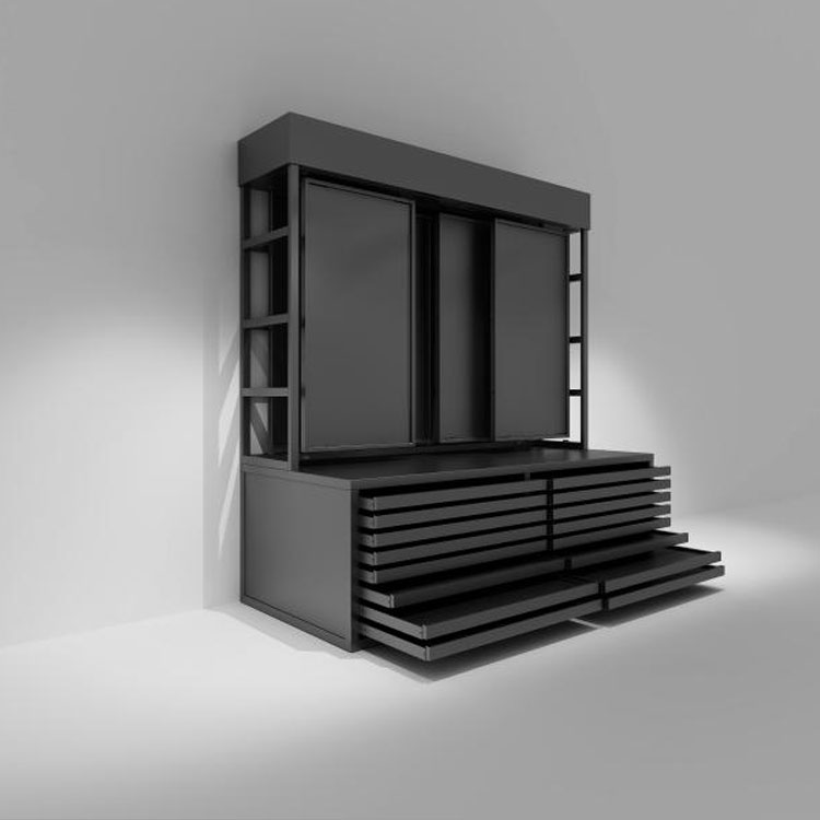 Gabinete de combinación de cajones planos
